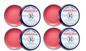 Rosebud Perfume Smith's Rosebud Salve front tin showing label for easy identification and convenience