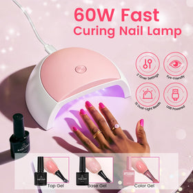 Rosiour electric drill with six bits displayed to speed up filing and shaping