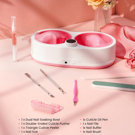 Rosiour device on salon table portraying professional, comfortable treatment