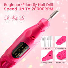 Rosiour nail tips and forms arranged to show sizing options and sculpting control