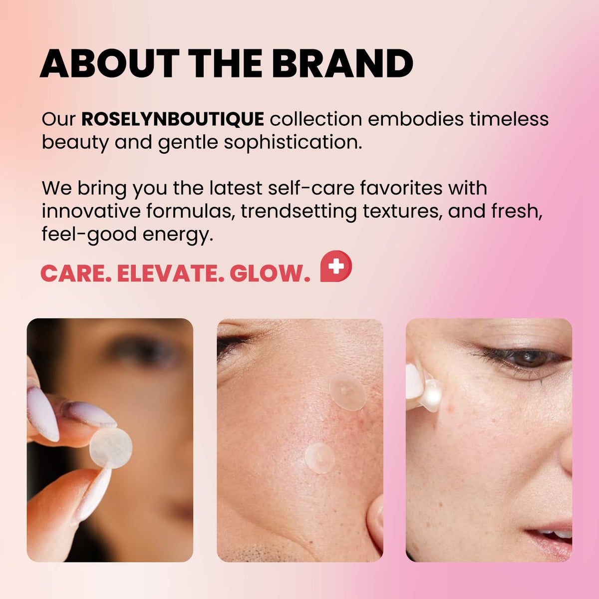 ROSELYNBOUTIQUE in a bathroom vanity setting suggesting daily routine use