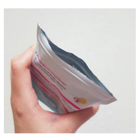ROUND A’ROUND patch applied to cheek, prevents friction and protects spot