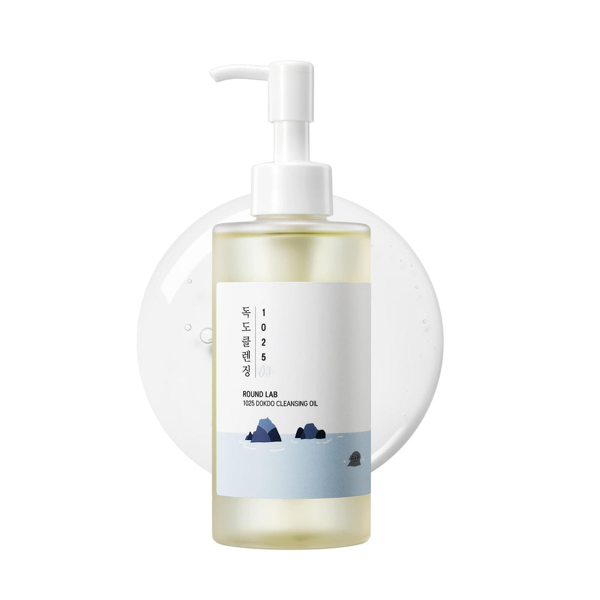 ROUND LAB bottle front view showing clean label and product size benefit