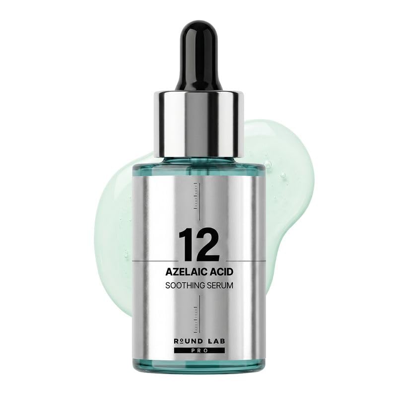 ROUND LAB front bottle view showing sleek packaging and clear formulation benefits