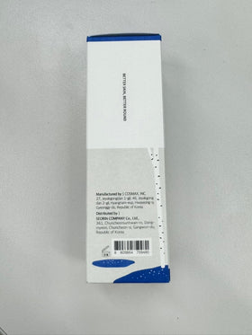 ROUND LAB model applying ampoule to cheek illustrating gentle hydration boost