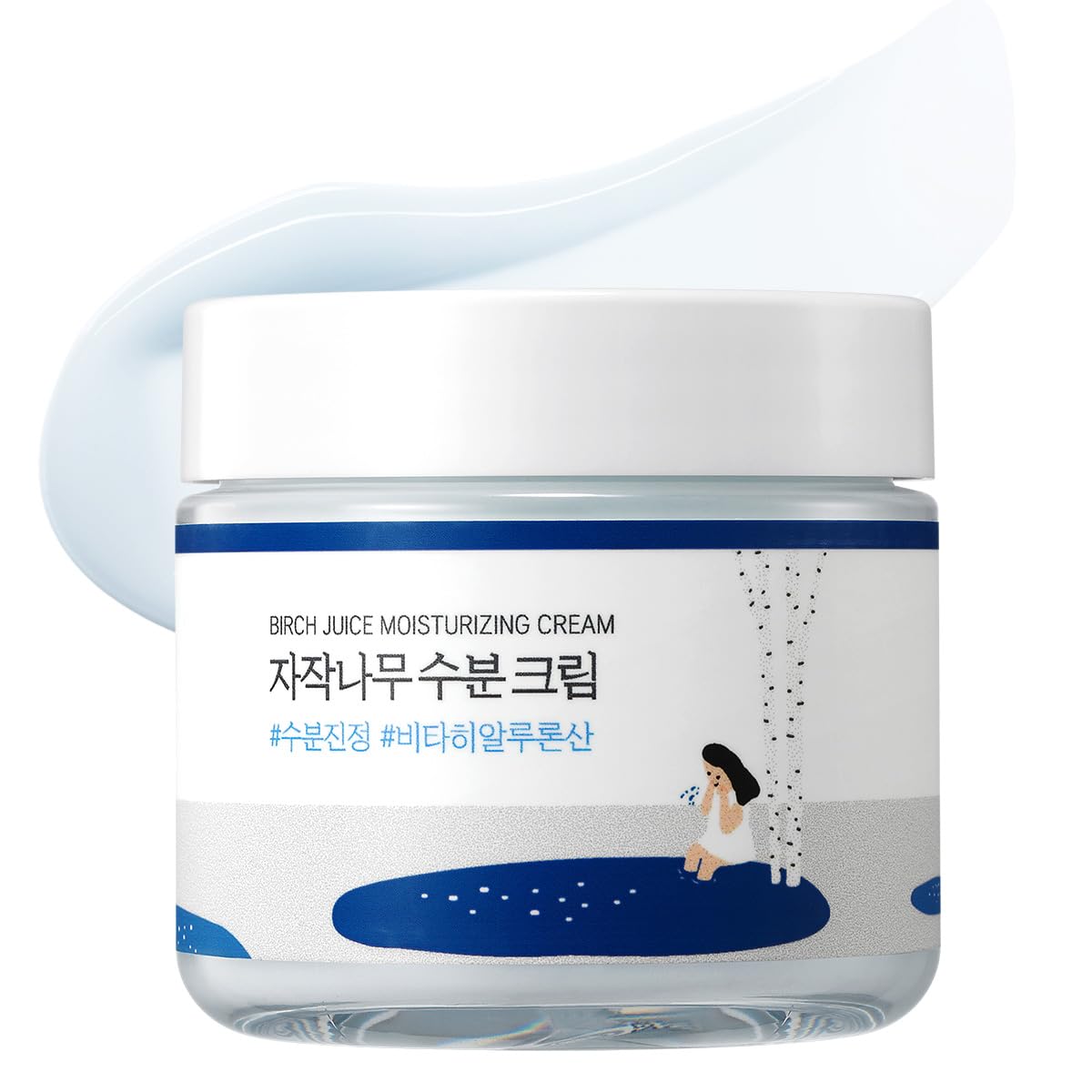ROUND LAB jar front view showing product for calming hydration