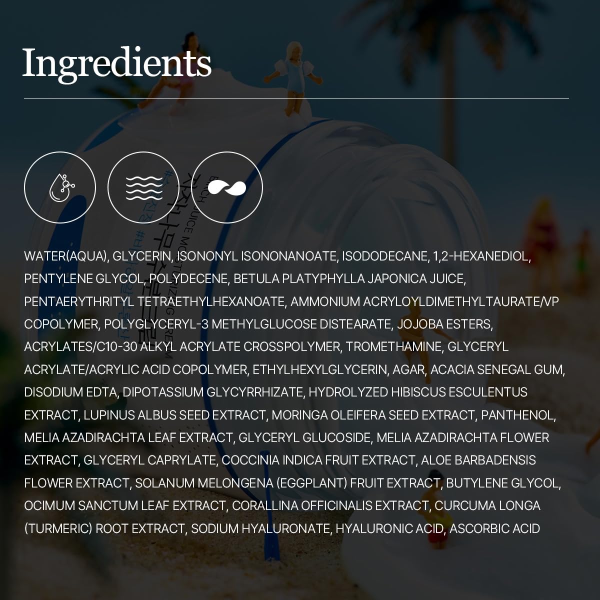 ROUND LAB cream used in a skincare routine demonstrating layering benefit