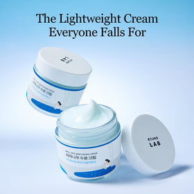 ROUND LAB close-up moisture capsules releasing hydration visibly