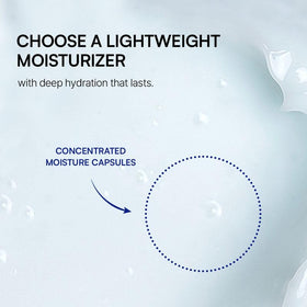 ROUND LAB moisture capsules close-up highlighting instant hydration delivery