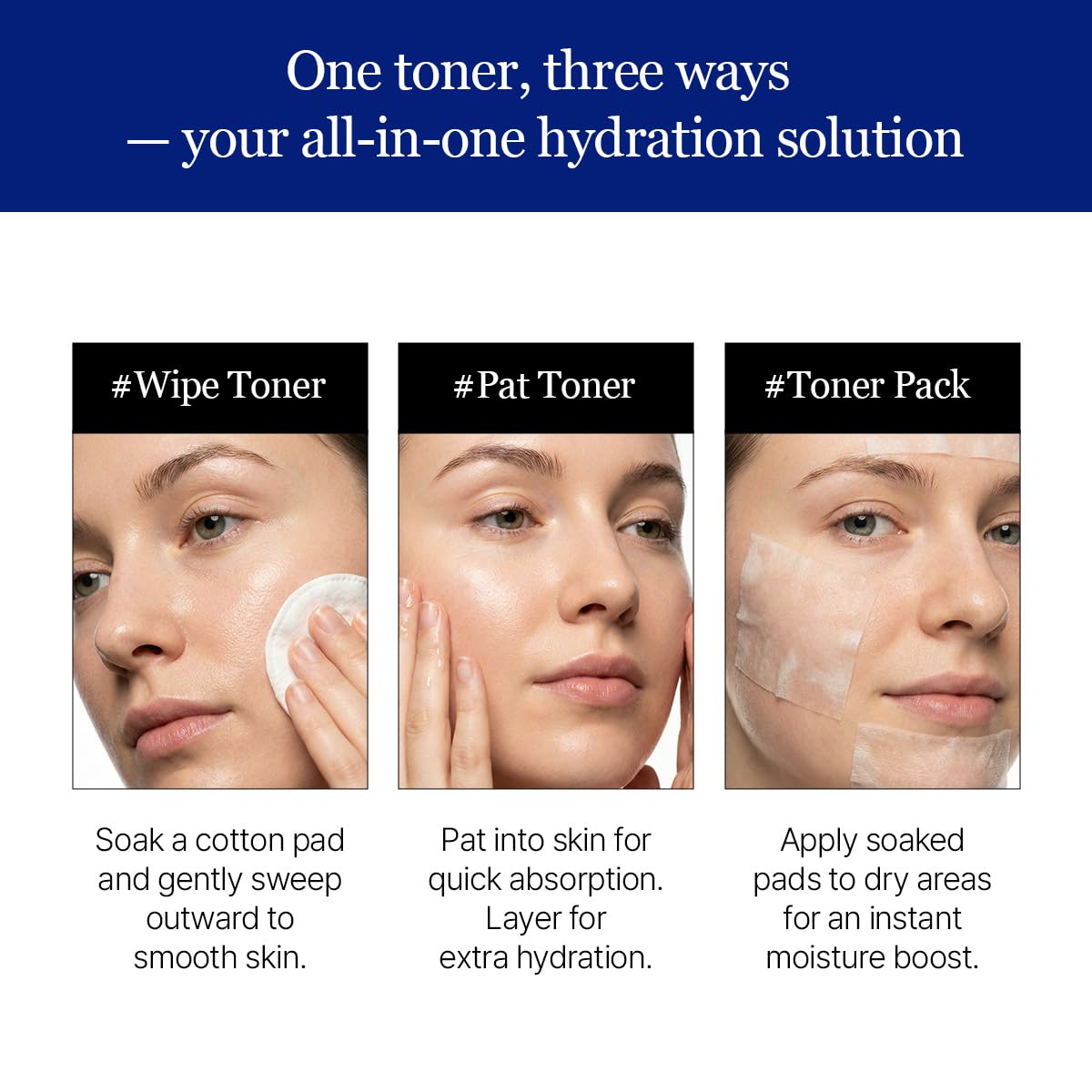 ROUND LAB toner styled on bathroom shelf conveying everyday routine benefit