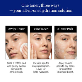 ROUND LAB toner styled on bathroom shelf conveying everyday routine benefit