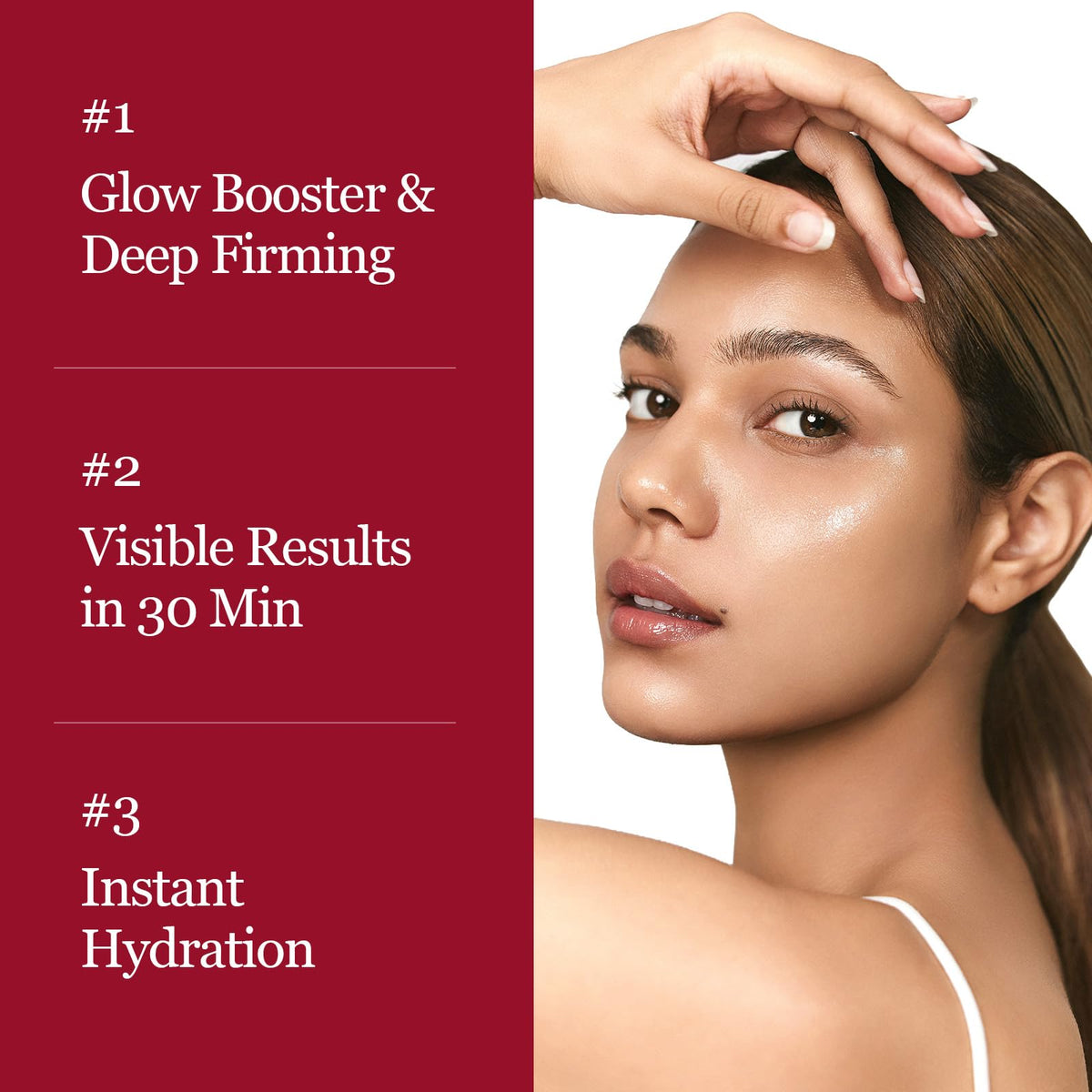 ROUND LAB hydrogel close-up texture showing collagen-rich gel