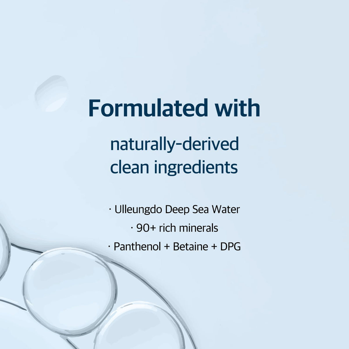 ROUND LAB Dokdo ampule texture close-up showing watery-viscous serum for fast absorption benefit
