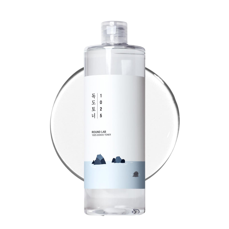 ROUND LAB front packaging showing bottle and label for easy identification and shelf appeal