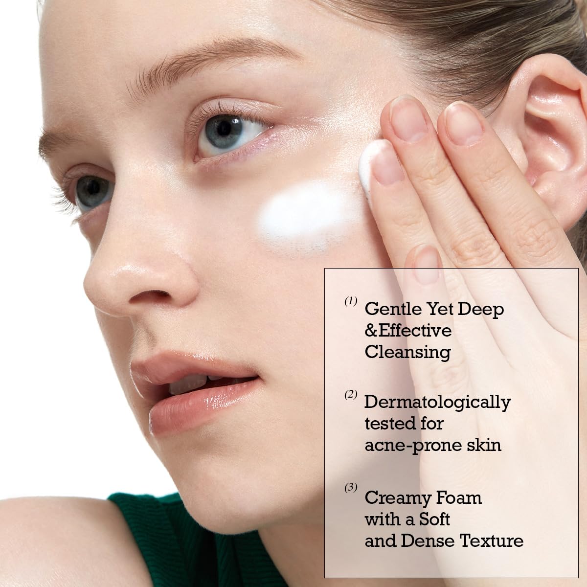 ROUND LAB Pine Cica ingredient visual highlighting soothing benefit for sensitive skin