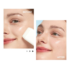 ROUND LAB sun stick texture closeup highlighting smooth, non-sticky finish