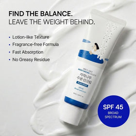ROUND LAB applied on hand demonstrating quick absorption and smooth feel