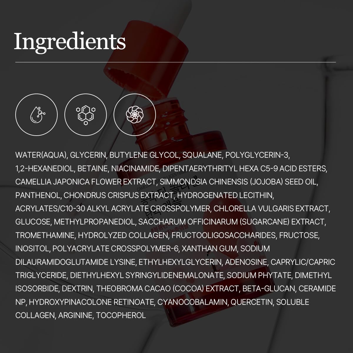 ROUND LAB ampoule in hand for scale and easy daily application benefits