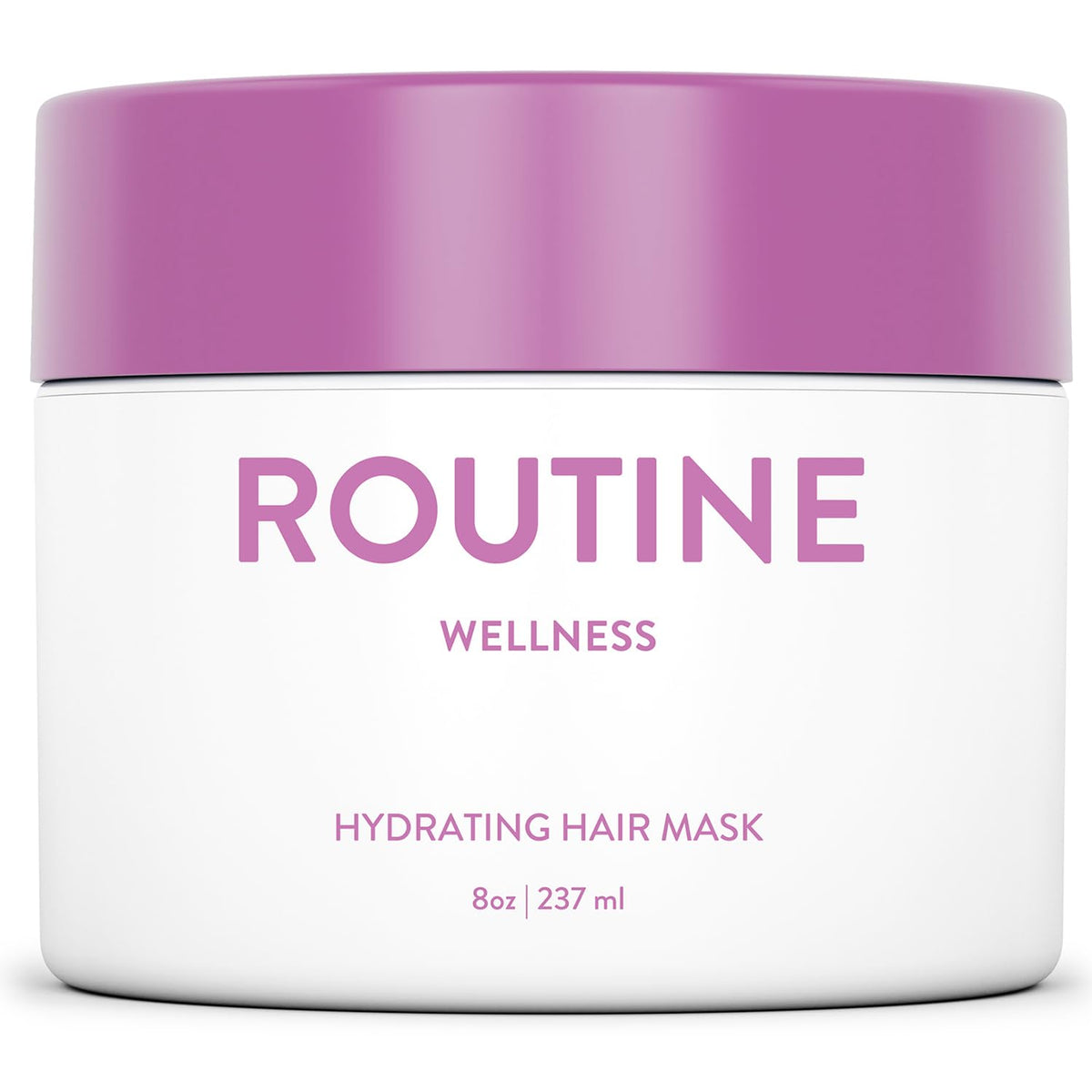 Routine Wellness front jar 8oz showing label and size benefit hydration