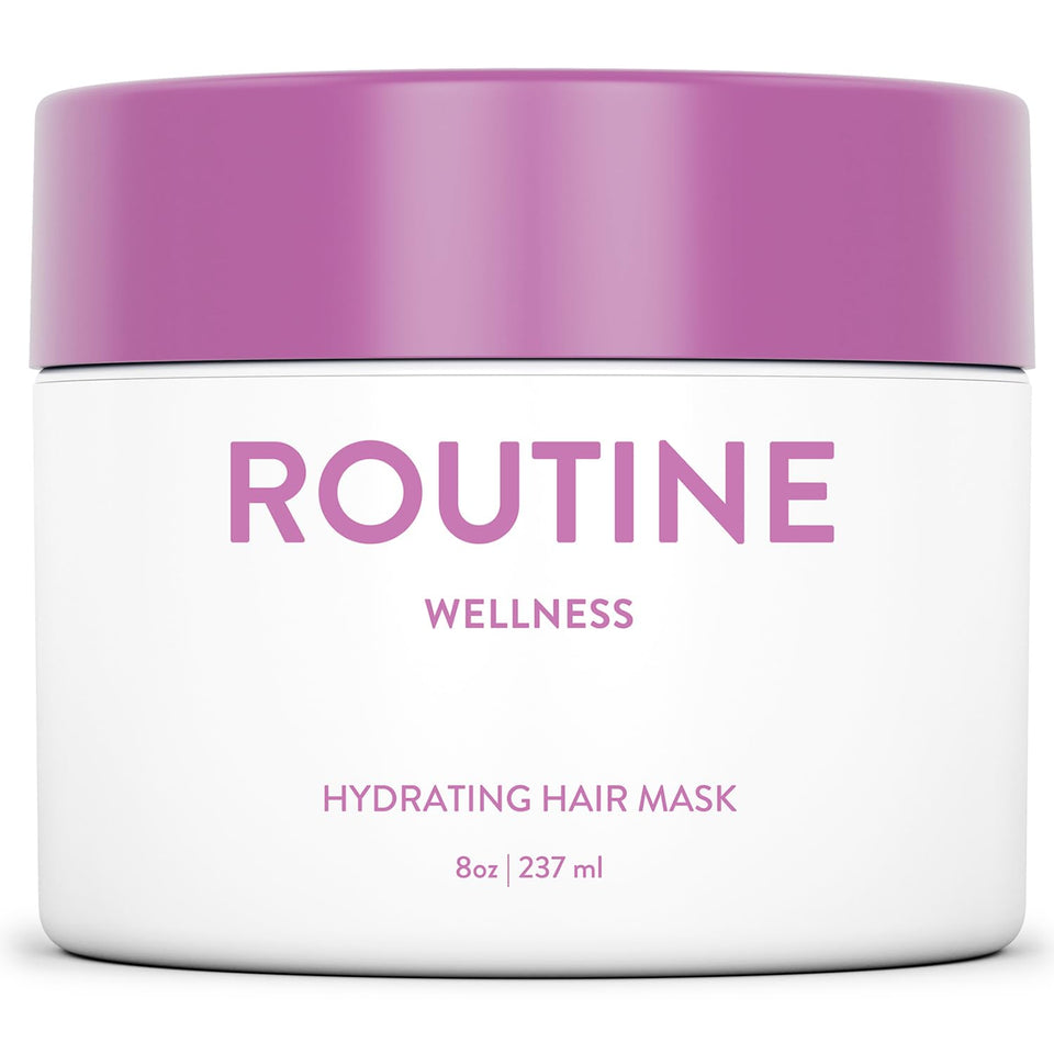 Routine Wellness front jar 8oz showing label and size benefit hydration