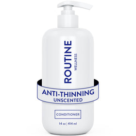 Routine Wellness front packaging 14oz bottle showing label and size benefit