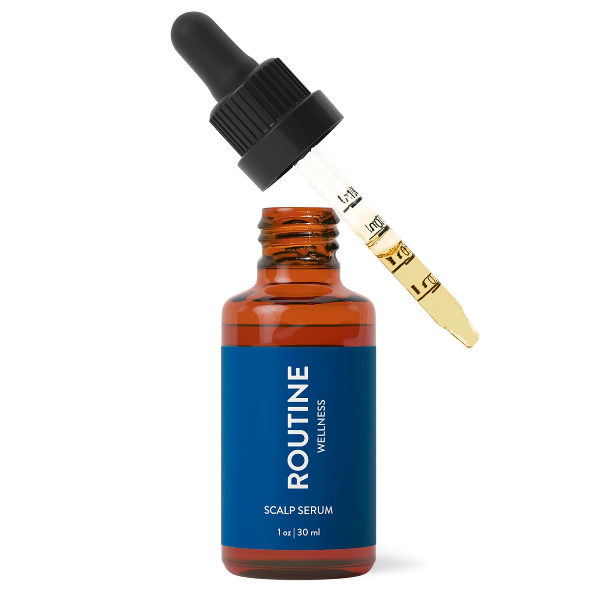 Routine Wellness front packaging showing 30ml bottle and branding, conveys trust