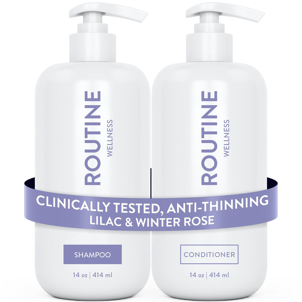 Routine Wellness front packaging showing set and benefits