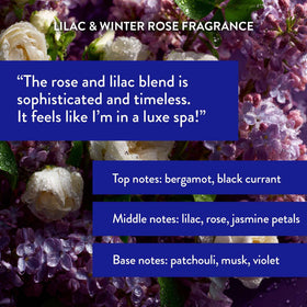 Routine Wellness label close-up highlighting biotin and DHT blockers
