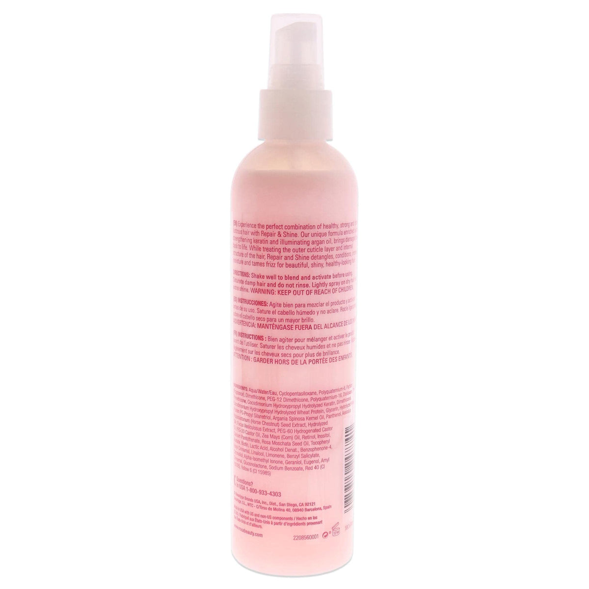 Roux product texture close-up highlighting argan oil sheen and keratin smoothing