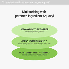 ROVECTIN ingredient visual lotus water bottle emphasizing hydrating lotus extract