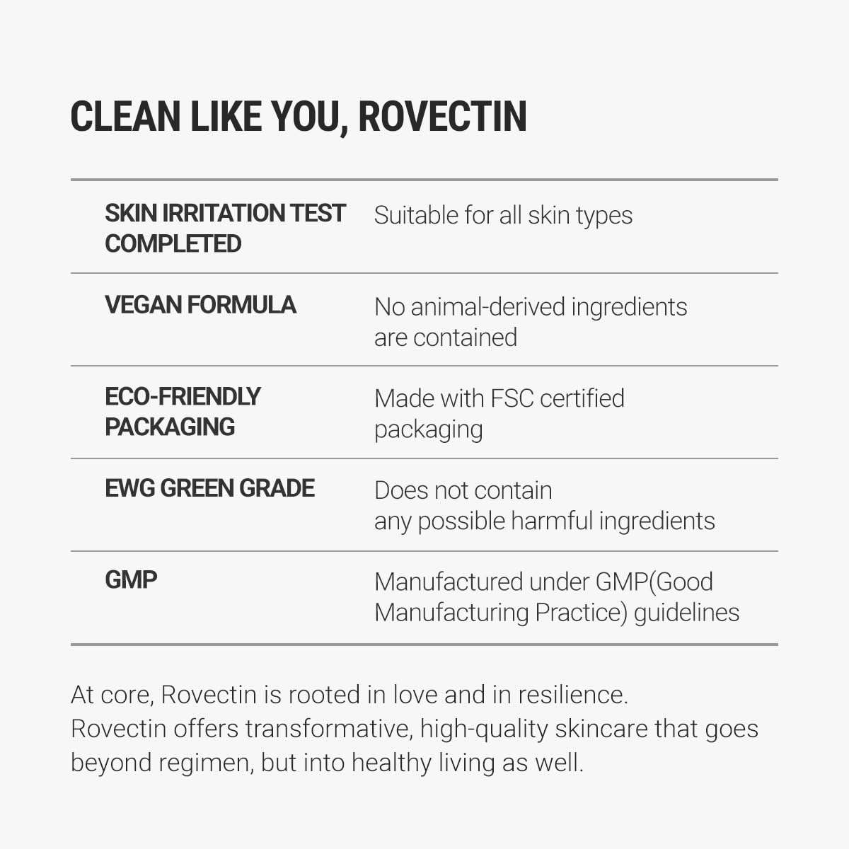 ROVECTIN lifestyle model with glowing skin after use showing balanced hydration