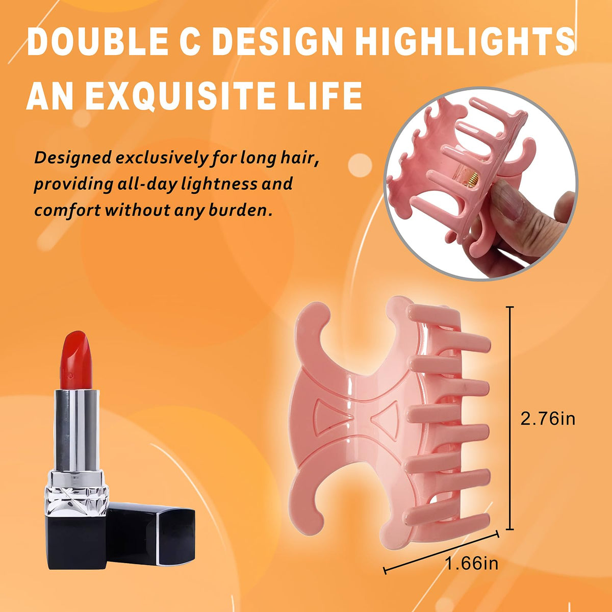 ROVLET claw teeth detail illustrating rounded edges that prevent snagging