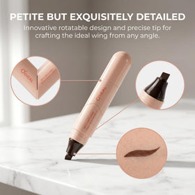ROVLET clear view of left and right wing stamp ends for balanced symmetry