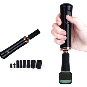 Rowzzi placed in salon kit showing professional-ready portability
