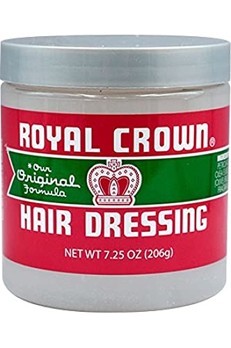 Royal Crown jar front view showing label and practical 7.25 oz size for styling
