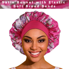 ROYBENS close-up satin fabric showing smooth texture that reduces hair friction