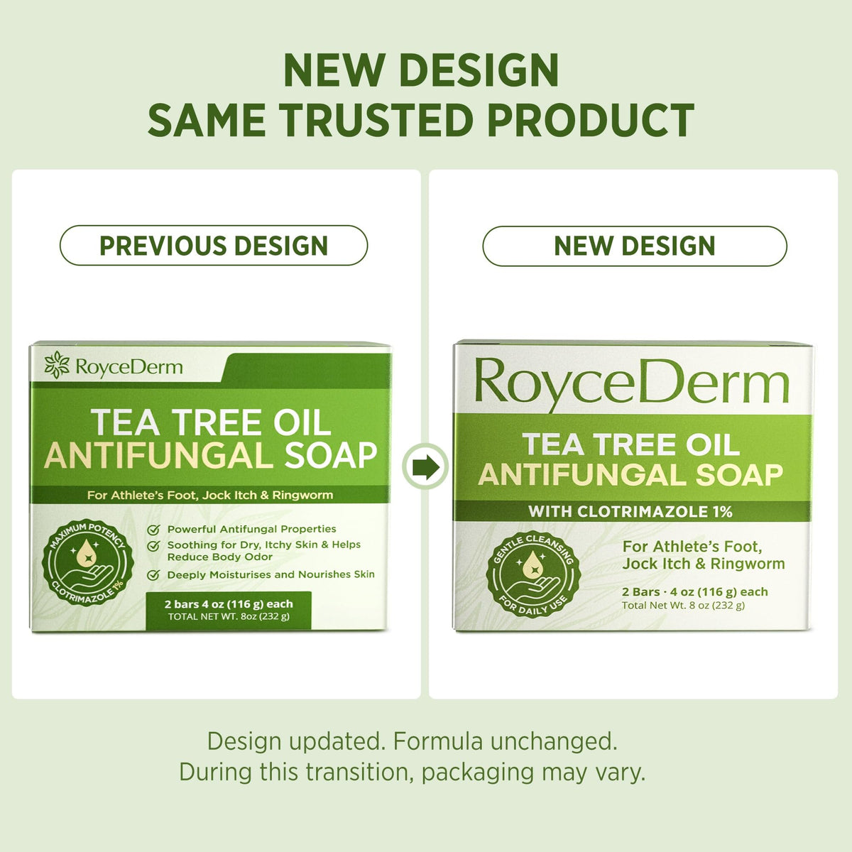 roycederm bar lather close-up demonstrating effective cleansing