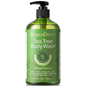 Roycederm front packaging bottle showing product and size benefit