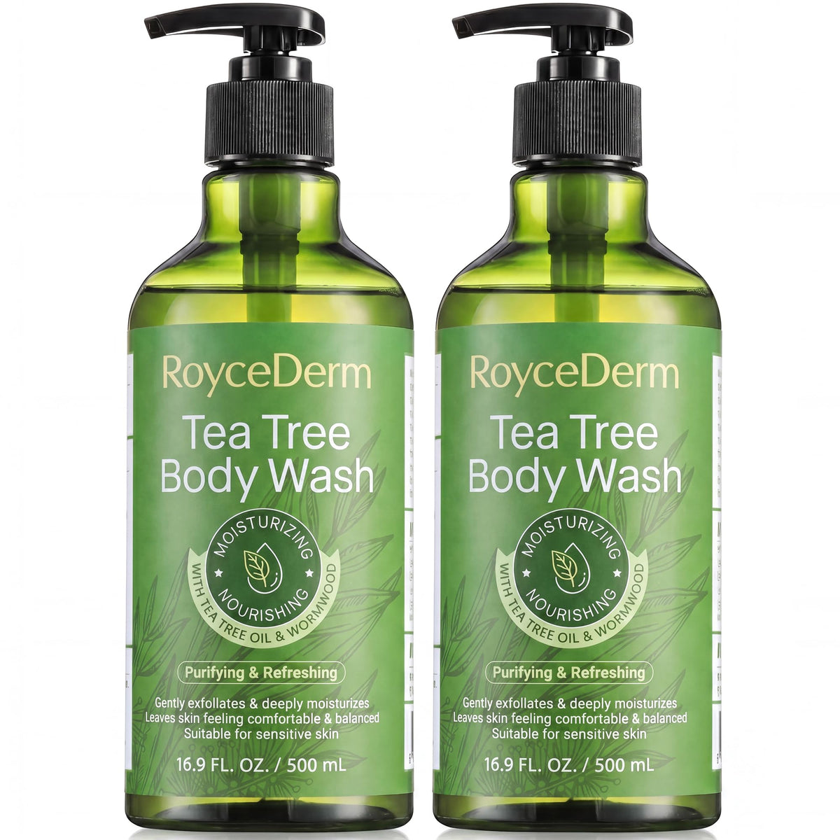 Roycederm front packaging showing product benefits and brand clarity