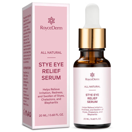 Roycederm front packaging showing bottle and label for clear identification and trust