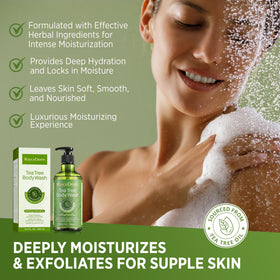 Roycederm soap bar texture close-up highlighting gentle moisturizing finish