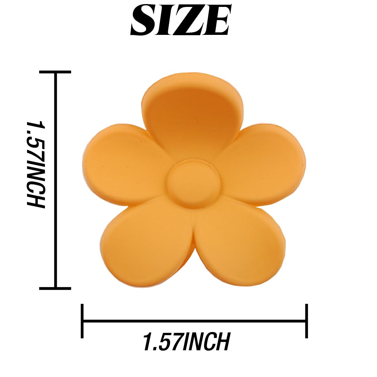 ROYHOO close-up of flower clip texture highlighting durable nonslip grip advantage