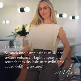 RŌZ mist used on dry hair to add texture and separation benefit