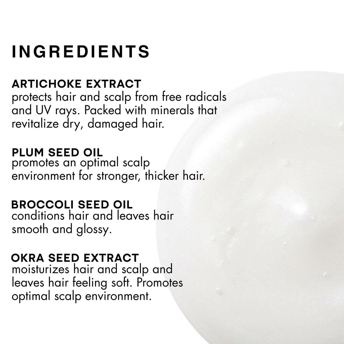 R+Co Bel Air label close-up showing ingredient callouts for clean beauty