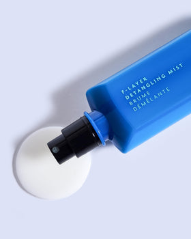 R+Co BLEU F-Layer mist spraying to demonstrate even coverage and easy application