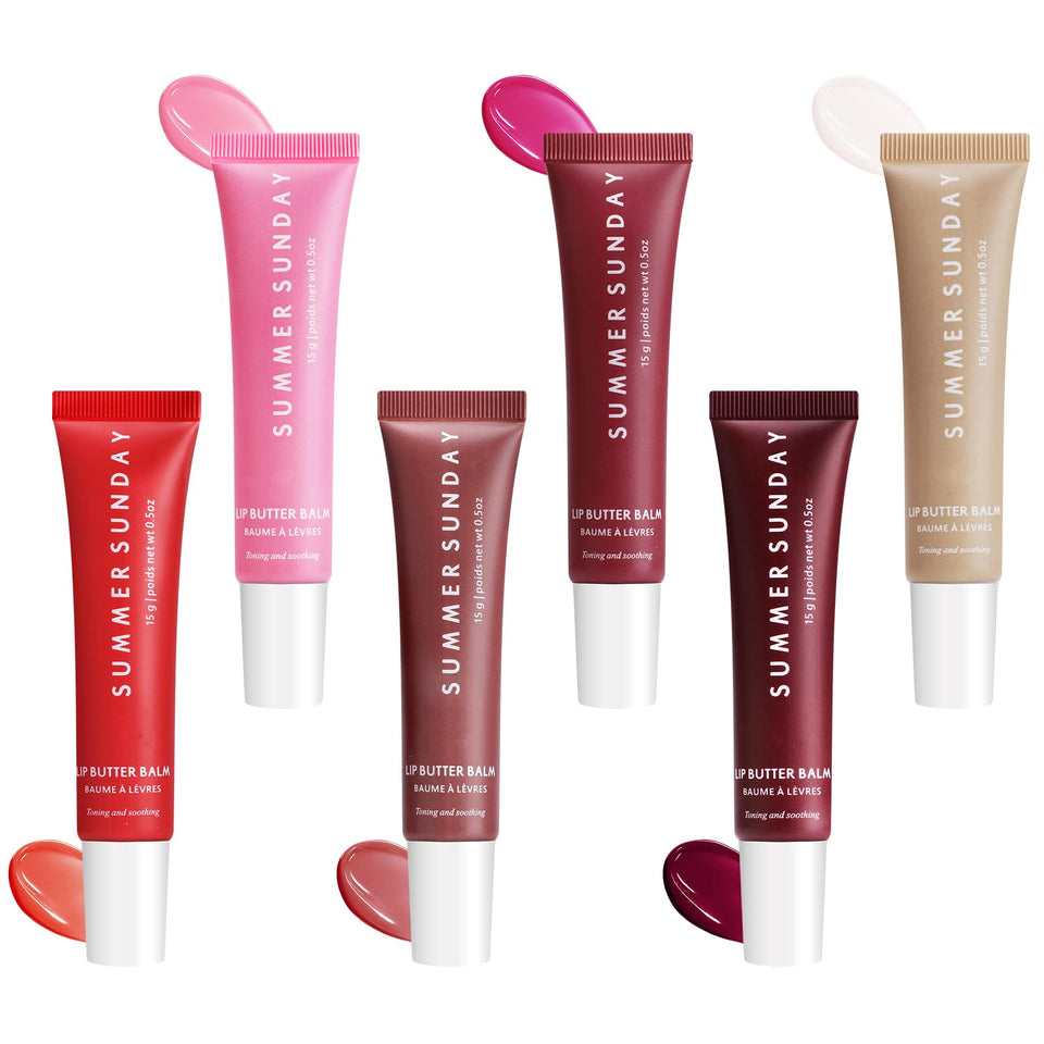 RTTHEL front packaging showing six compact balm tubes for easy travel and variety
