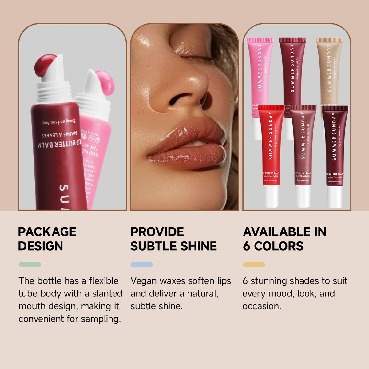 RTTHEL label close-up highlighting natural ingredients and skin-friendly benefits