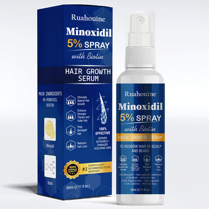 Ruahouine front packaging showing spray bottle and label, promotes easy daily use