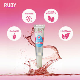 Ruby Kisses doe-foot applicator close-up delivering precise, non-greasy application