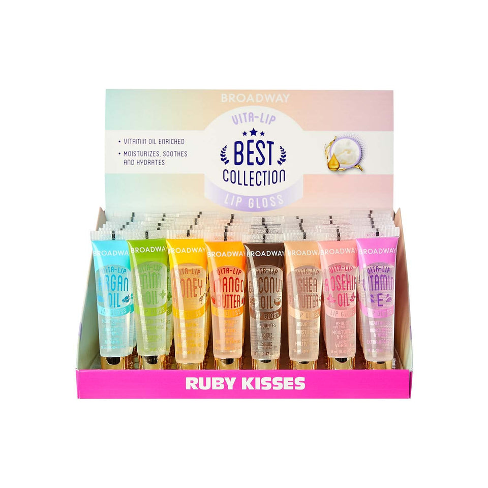 Ruby Kisses front packaging showing 48-pack convenience and glossy protection